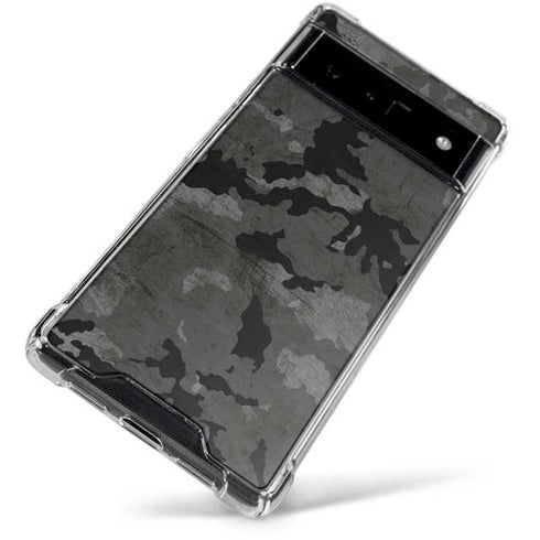 Digital Camo Google Pixel 6 Clear Case